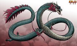 manda (kaijuu) from godzilla (series)