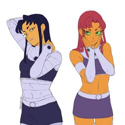 blackfire from dc comics by genniax