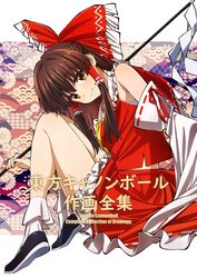hakurei reimu from touhou by yamaguchi satoshi