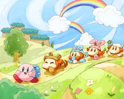 kirby from kirby (series) by kinuyo (kinuxi)