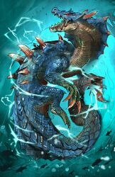 lagiacrus from monster hunter (series)