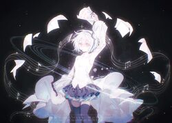 hatsune miku from vocaloid
