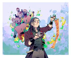 shang tsung from mortal kombat by shrike