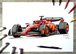ferrari fan art