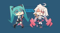 hatsune miku from vocaloid