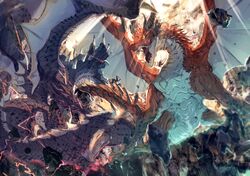 alatreon from monster hunter (series) by touro