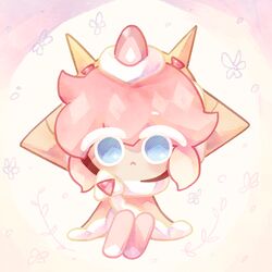 strawberry crepe cookie from cookie run