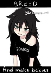 kuroki tomoko from watashi ga motenai no wa dou kangaetemo omaera ga warui! by habanero art