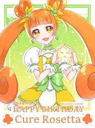 cure rosetta from dokidoki! precure by tanshi tanshi