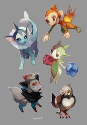 chimchar fan art