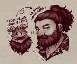 senshi (dungeon meshi) from dungeon meshi