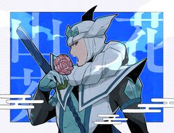 uesugi kenshin (sengoku basara) from sengoku basara by crtr melco