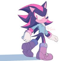 shadow the hedgehog from sonic (series) by quark196