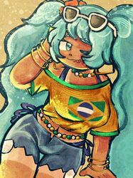 brazilian miku from vocaloid