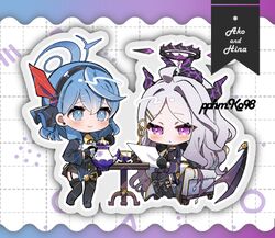 ako (blue archive) from blue archive by nanahamu