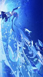 hatsune miku from vocaloid
