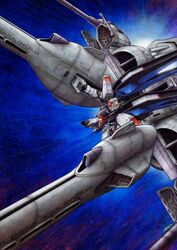 freedom gundam from gundam by nakamura jun'ichi