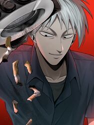 akagi shigeru from akagi: yami ni oritatta tensai by niwatori panda