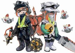 inkling girl from splatoon (series)
