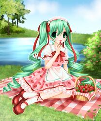 hatsune miku from vocaloid