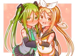 hatsune miku from kantai collection