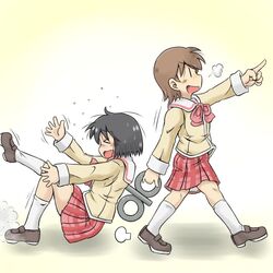 aioi yuuko from nichijou by gaketsu