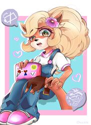 coco bandicoot from crash bandicoot