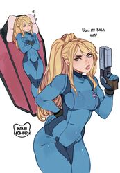 samus aran from metroid by kamii momoru