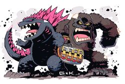 godzilla from godzilla (series) by rariatto (ganguri)