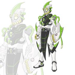 kamen rider omnitrix (toze) from ben 10 by to ze