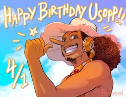 usopp from one piece by feriowind