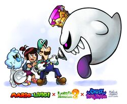 king boo from luigi's mansion