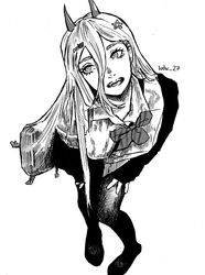 power (chainsaw man) fan art