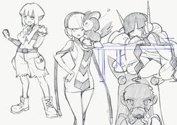 elesa (pokemon) from pokemon