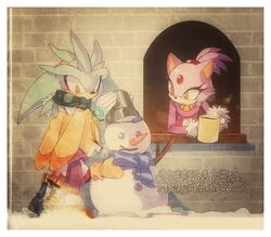 blaze the cat from sonic (series) by sucho