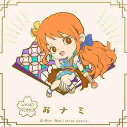 nami (one piece) from one piece by zzyzzyy