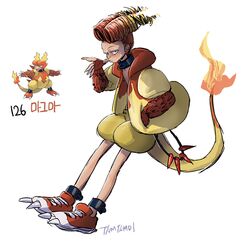magmar from pokemon by tamtamdi