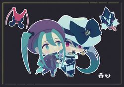 bug miku (project voltage) from pokemon
