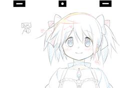 kaname madoka from mahou shoujo madoka magica by yamamura hiroki