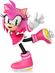 amy rose from sonic (series)