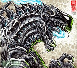 godzilla from alien (series) by matt frank