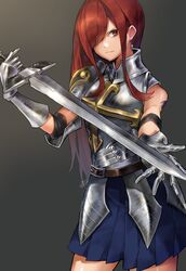 erza scarlet from fairy tail