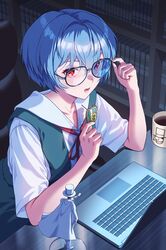 ayanami rei from meitantei conan by yahha