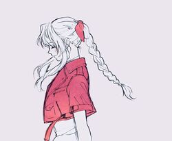 aerith gainsborough from final fantasy by oishiioniku1129
