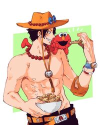 elmo from one piece by 1006