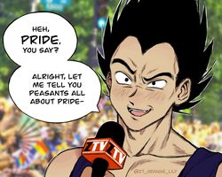 vegeta from dragon ball