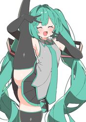 hatsune miku from vocaloid