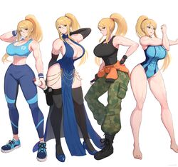 samus aran from metroid by gonzarez