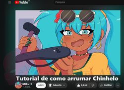 brazilian miku from vocaloid
