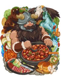 senshi (dungeon meshi) from dungeon meshi